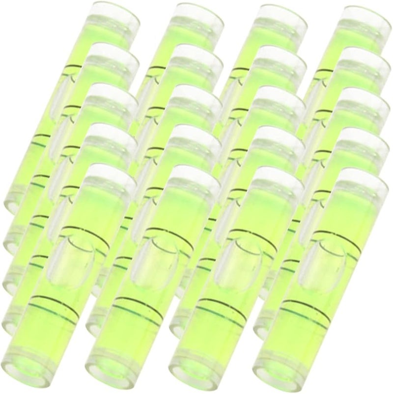 100 قطعة من مستويات الروح الفلورية تصميم أسطواني عالي الدقة لتثبيت الأثاث وتعليق الصور - Image 1