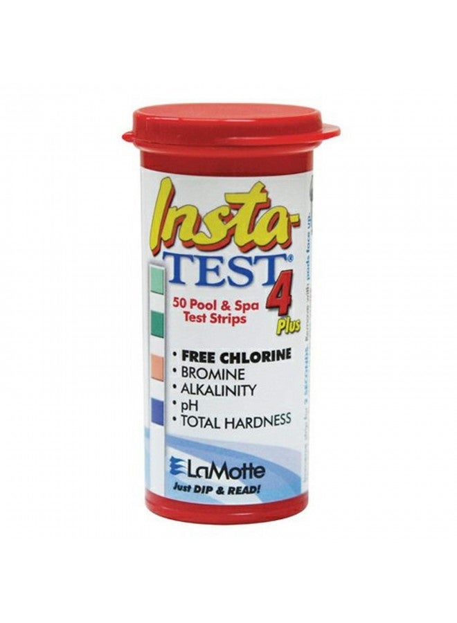 Lamotte Insta-Test 4 Plus, Free Chlorine, Bromine, Alkalinity, Ph, Total Hardness Testing - Image 2