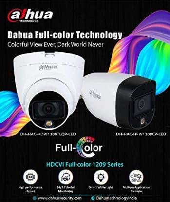 Dahua Full Color Night Vision Hd CCTV Security Camera with Installation Combo Set 2Mp, Bullet (Indoor,Outdoor) 8Pcs 8 Channel Dvr, 1Tb Surveillance HDD, for Home and Offices (8Bullet) - Wireless - Image 3