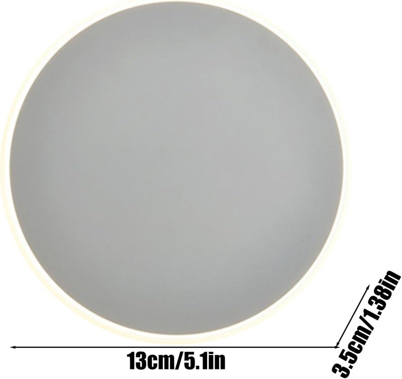 Gulf mainstream practical design Wall Mount Light - 4000K LED Round Warm Cordless Lamp | Corner Wall Light | for Kitchens Hallways Patio Porch Balcony Walkway Pathway Courtyard Front Porch Doorstep Entryway Garden Scheduled warehouse deliver Global flexible sizing options Worldwide simple practical design Locally packed stock Market demand focused build Full village delivery cover Tiered purchase options Yearly optimized delivery route Gulf climate upgraded quality Standard fit Temp fluctuation resistant crafted quality Workday cycle fulfillment Dispersed regional warehouses Longevity optimized build Classified organized storage Multiple options Storage & transit friendly Bulk storage easy optimized build Individual group scene compatible Local licensed courier Worldwide popular practical build Hardened processed substance Trendy budget practical design All item simple matching build - Image 5