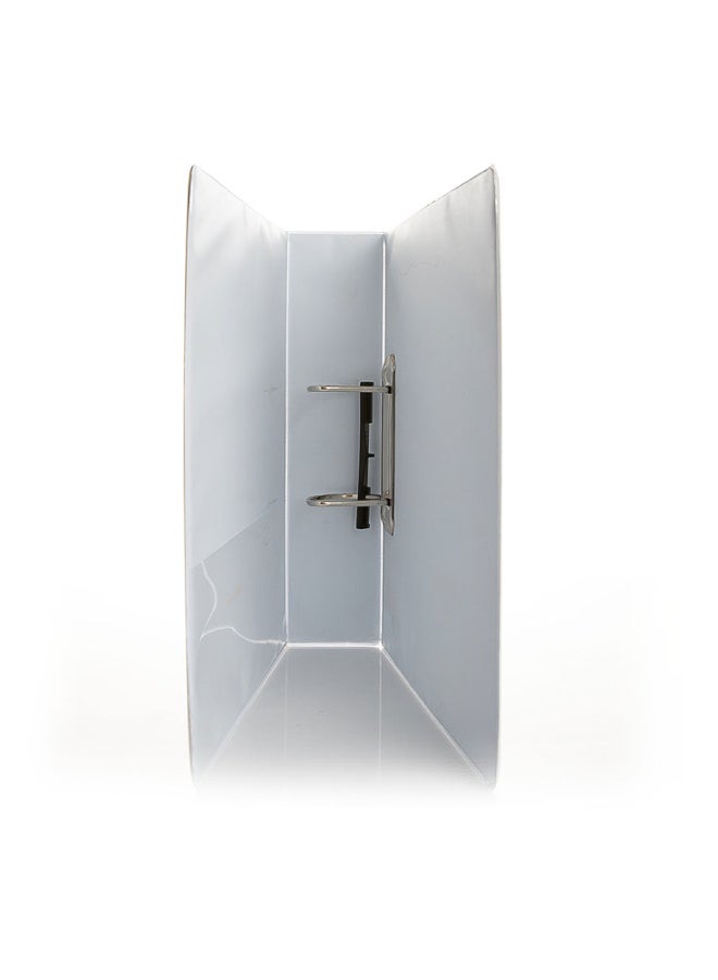 PRIMA 2-Ring View Binder, 2 Inch, White, for Office and School - Image 2
