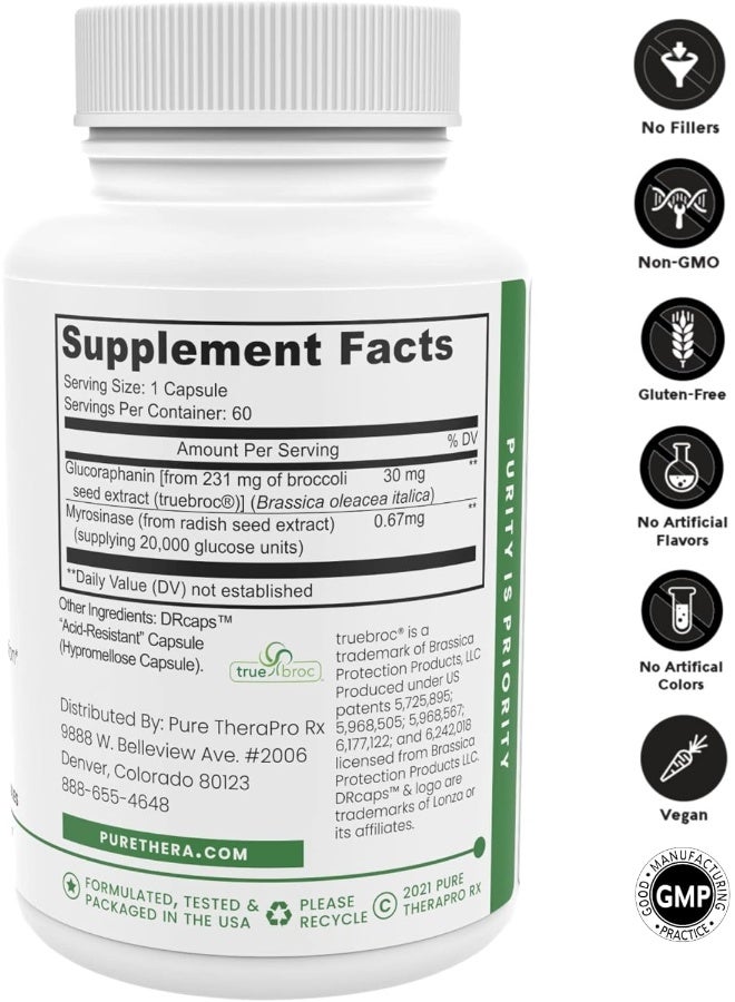 Pure Therapro Rx OncoProtect 60 Vcaps - Image 2