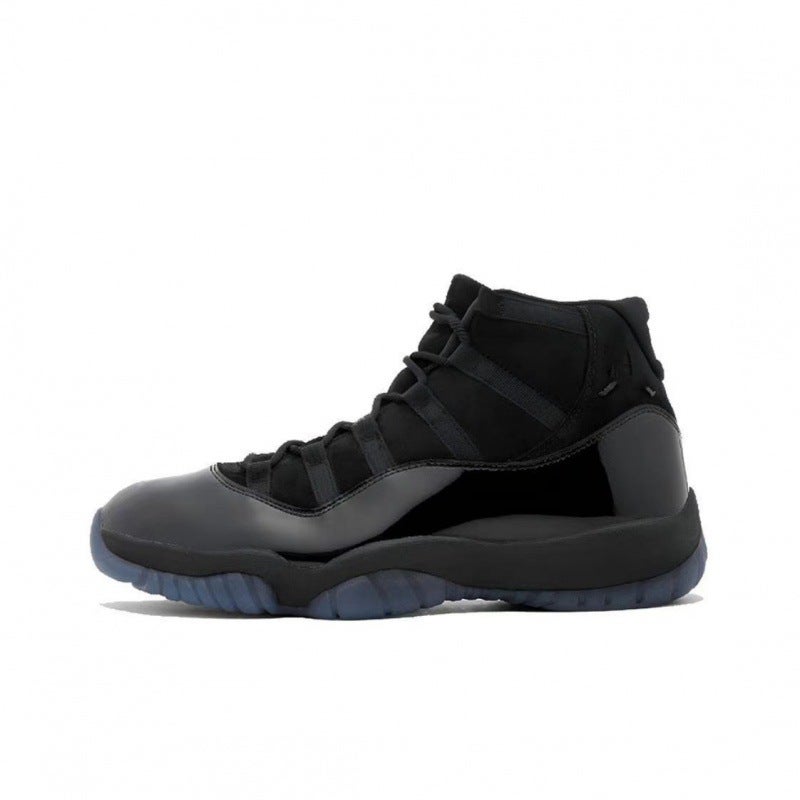 Pure Original Aj11 Big Devil Joe 11 Black And White Red High-Top Baby'S Breath Kang Buckle Black And Red Sports Shoes - Image 1