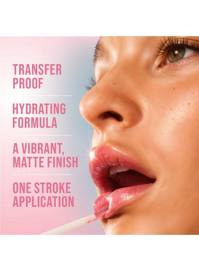 Moody Drip Matte Liquid Lipstick - Nude Nectar, with Jojoba Seed Oil & Vitamin E | Transferproof, Long Lasting & Vibrant Lip Colors That Last Upto 12 Hours | Paraben Free Lip Tint, 4ml - Image 3