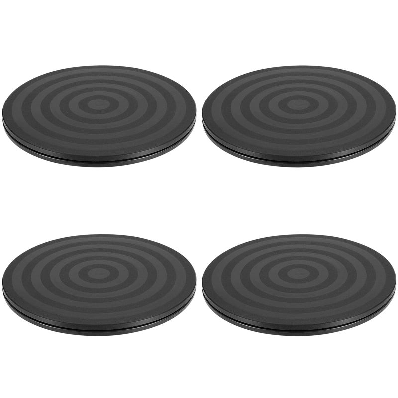 JAPCHET JAPCHET 4 Pack 8 Inch Bonsai Turntable Heavy Duty Rotating Lazy Susan Garden Swivel Stand 44lbs Loading Capacity 