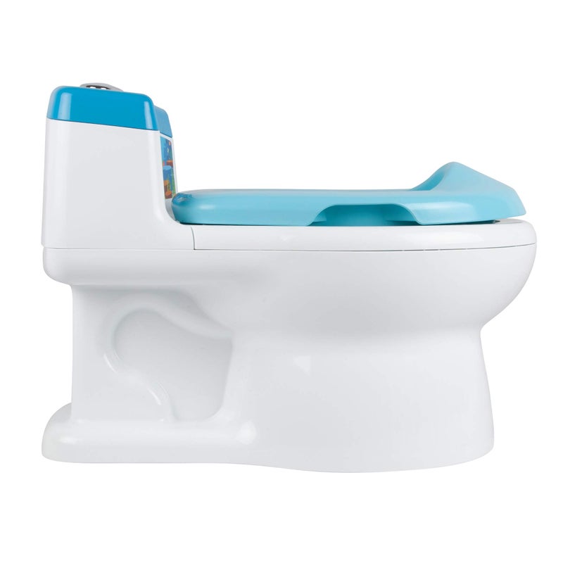 The First Years Pinkfong Baby Shark Potty Training Toilet and Toddler Toilet Seat - Potty Training Toilet Seat with Fun Flushing and Cheering Sounds - Image 5