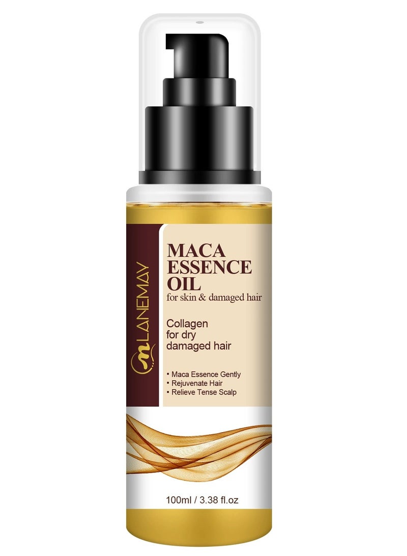 LANEMAY Moroccan Hair Oil Serum Anti Frizz Shine Enhancing Smoothing Perfume Hair Essence for Dry and Damaged Hair - Image 5