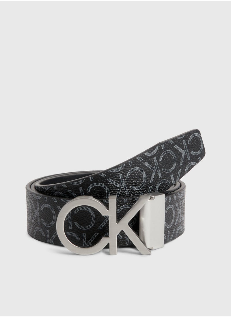 CALVIN KLEIN Calvin Klein Men's Belts - Fashion Accessories - Polyester , Black  - Image 2