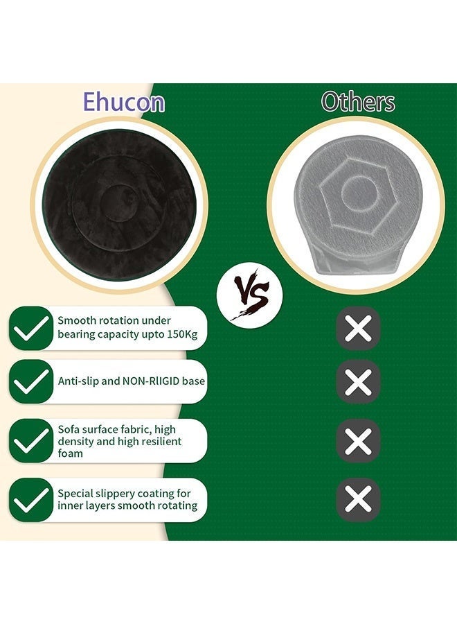 Ehucon 360-Degree Swivel Seat Cushion for Car or Chair – Ideal for Bed to Wheelchair, Wheelchair to Chair, and Vehicle Entry & Exit Transfers - Image 4