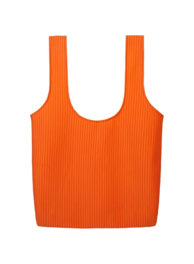 ITO Crossbody Bag, Vibrant Orange Travel Bag, Tote Bag, 22L - Image 3