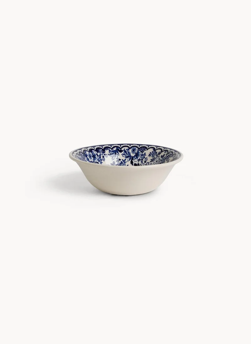 Simply Kitchen Flower Ceramic Bowl Elegant Tableware