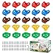 TOPNEW 25PCS Rock Climbing Holds for Kids Large Climbing Holds for Play Set Swingset Adult Rock Wall Holds with Mounting Hardware for Indoor Outdoor Rock Climbing Wall - Image 3