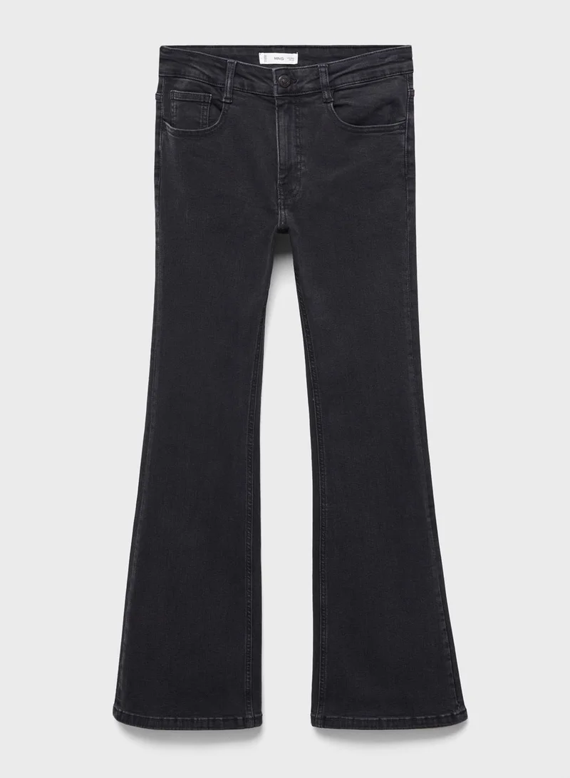 MANGO Youth Flared Jeans