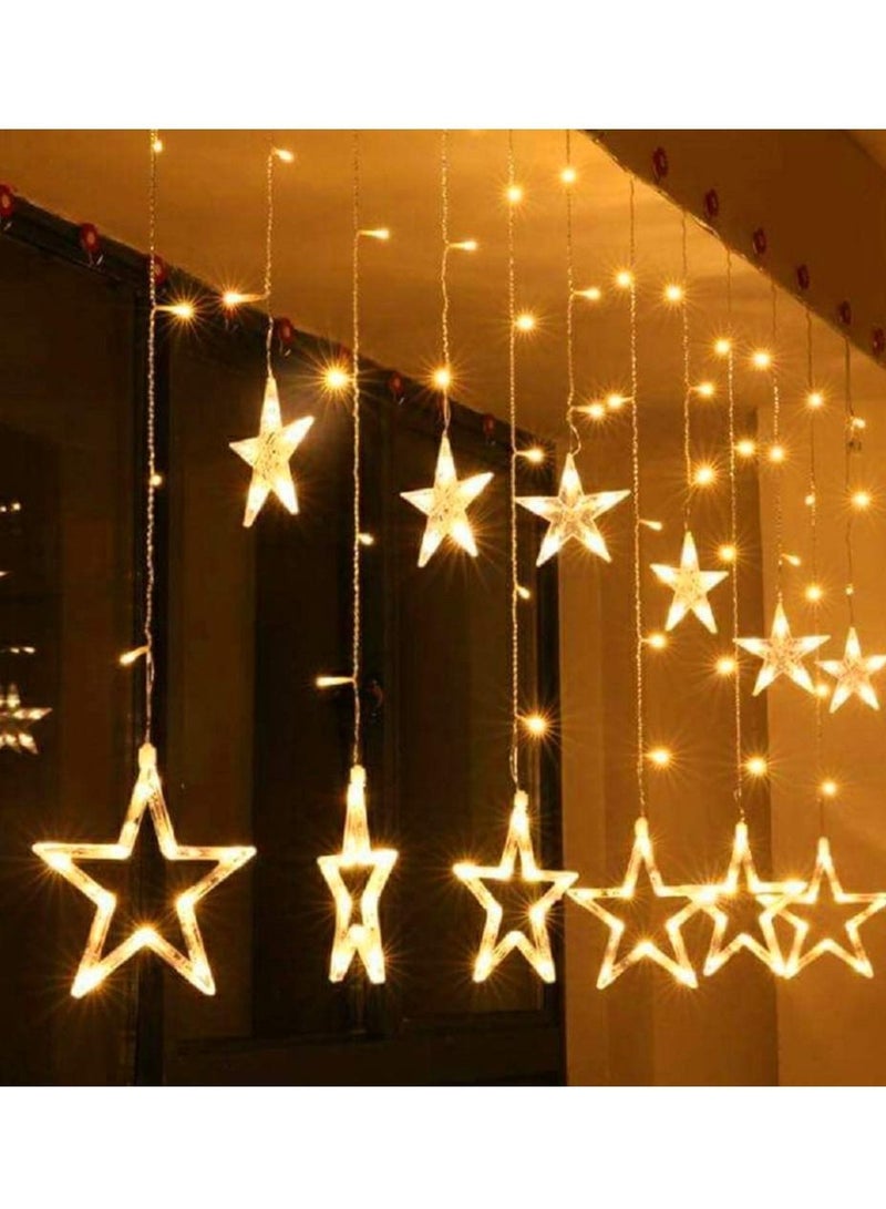 Crystal Globe Bulb Star Light Curtain Decoration - Image 2