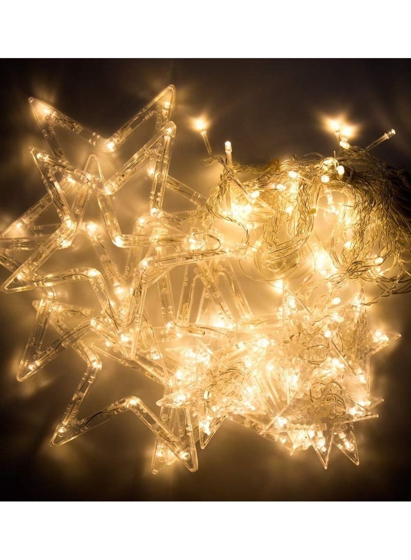 Crystal Globe Bulb Star Light Curtain Decoration - Image 4