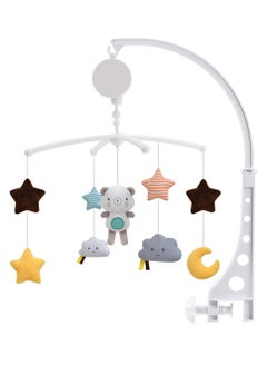 Generic Bedside rotating music bell soothing wind chime rattle baby 0-1 years old music bed bell baby toy  - Image 1