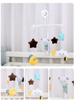 Generic Bedside rotating music bell soothing wind chime rattle baby 0-1 years old music bed bell baby toy  - Image 2