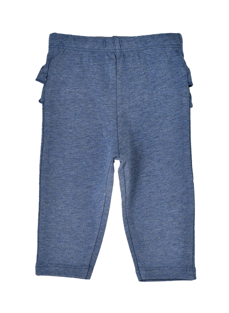 Jelliene Girls Ruffle Back Leggings