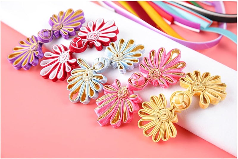 5 Pair Chinese Knots Button Cheongsam Closures Sewing Fasteners Cheongsam - Image 4