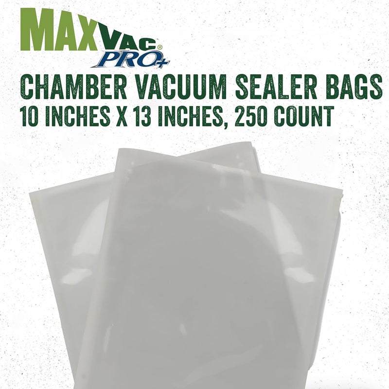 LEM أكياس مفرغة الهواء من LEM Products MaxVac Pro بحجم 10 × 13 بوصة متوافقة مع أجهزة مفرغة الهواء فقط 250 عدداً - Image 2