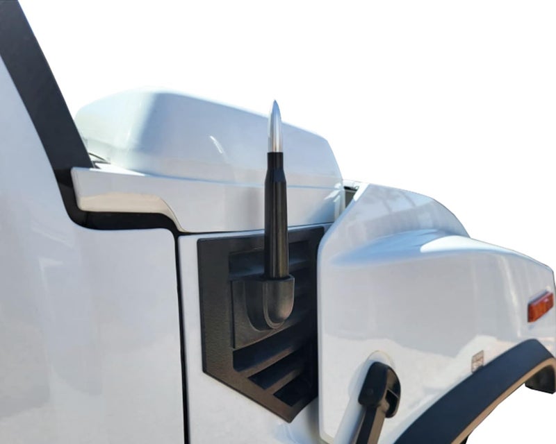 VIGOLU Bullet Antenna can Replace Most Models of car refit car Decoration roof Antenna (Silver) Fault optimized construction - Image 1