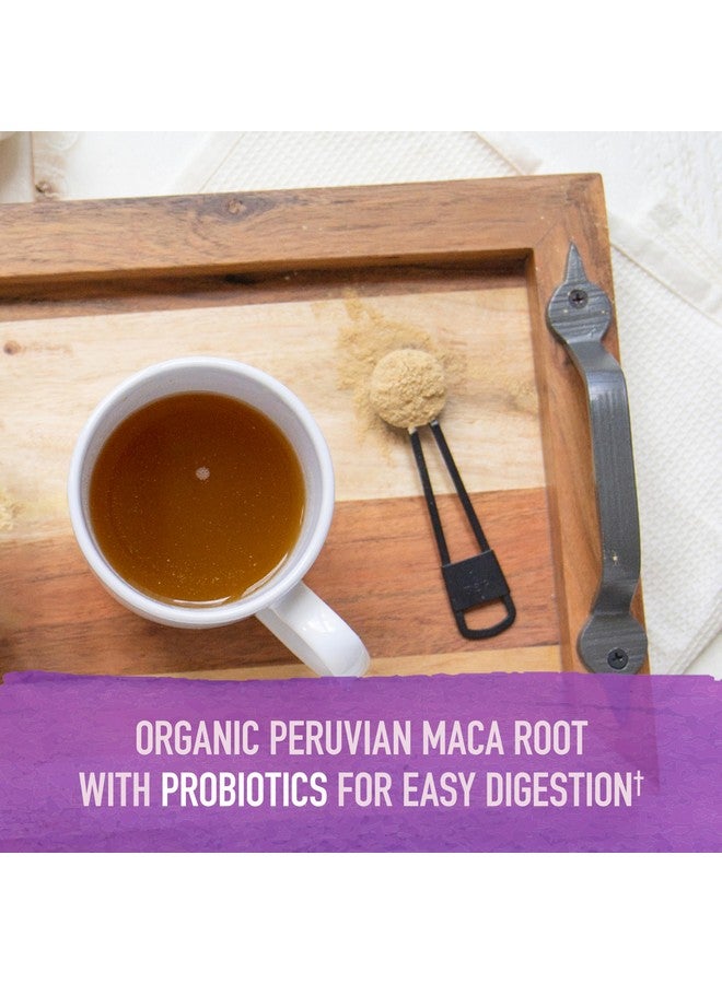 Garden of Life Organics Fair Trade Gelatinized Peruvian Maca Root Energy Boost 7.93 oz (225g) Powder with Probiotics, Certified Organic, Non-GMO, Vegan & Gluten Free Herbal Supplements - Image 3