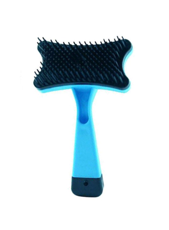 NIBEMINENT Pet Hair Removal Comb Blue/Black - Image 1