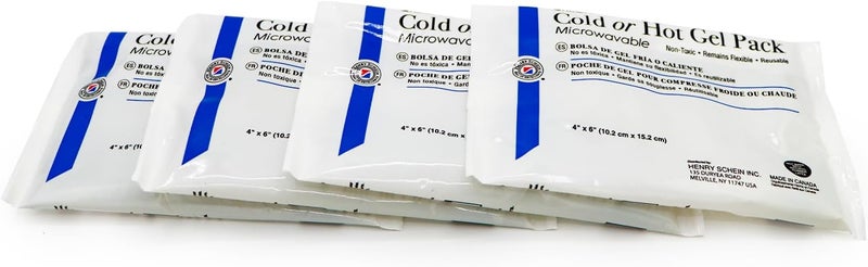 Henry Schein Reusable Hot and Cold Gel Packs 4 x 6 4 Pack - Image 4