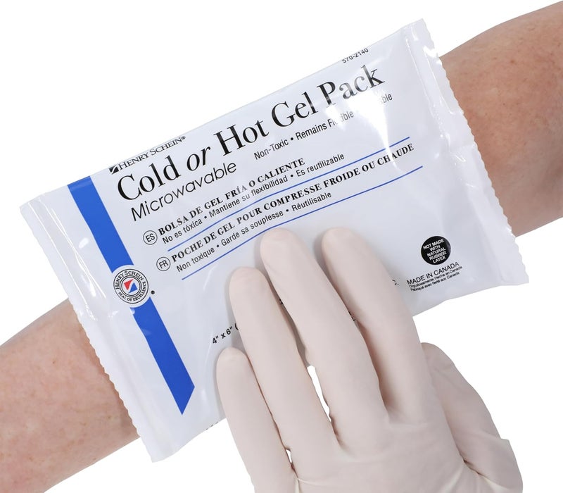 Henry Schein Reusable Hot and Cold Gel Packs 4 x 6 4 Pack - Image 2
