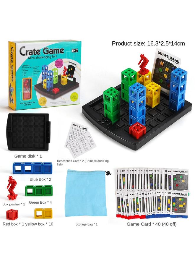 Bluejw Children's Board Game Card Logical Thinking Game Chess Stereo Jumping Box Parent-Child Interactive Leisure Early Education Educational Toys - Image 1