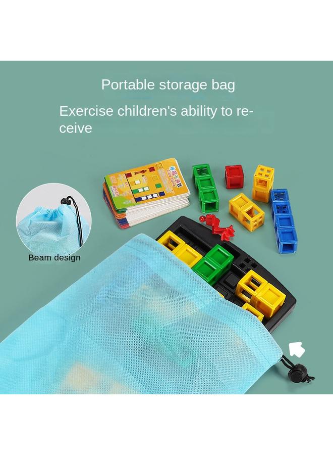 Bluejw Children's Board Game Card Logical Thinking Game Chess Stereo Jumping Box Parent-Child Interactive Leisure Early Education Educational Toys - Image 4