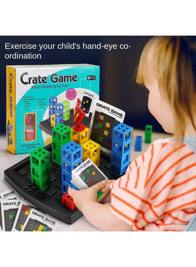 Bluejw Children's Board Game Card Logical Thinking Game Chess Stereo Jumping Box Parent-Child Interactive Leisure Early Education Educational Toys - Image 3