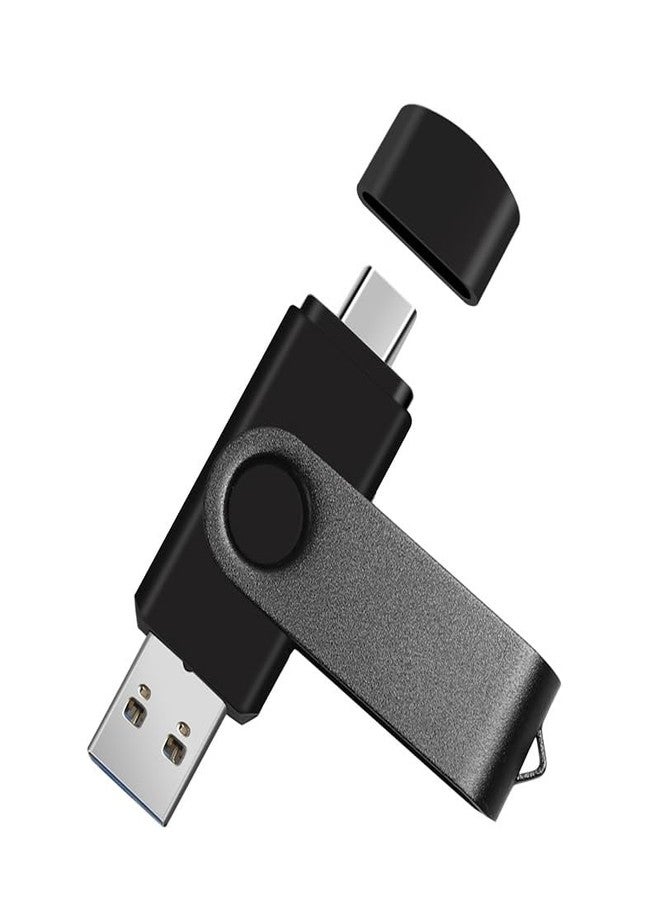 MORIC 2-Pack 256GB Dual USB Flash Drive 2.0 - USB C & USB A 2-in-1 Thumb Drive for PC, Type C Phones,External Memory Stick for Photos/Videos - Image 2