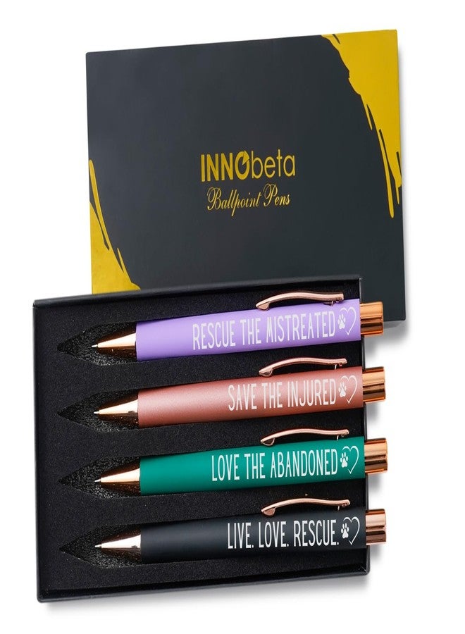 إنو بيتا مجموعة أقلام InnoBeta لتقدير فنيي الطب البيطري، مكونة من 4 أقلام، هدايا مثالية لإنقاذ الحيوانات والكلاب لمساعدي الأطباء البيطريين، للرجال والنساء في أعياد الميلاد وعيد الميلاد. - Image 1