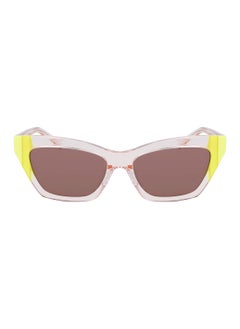 DKNY نظارة شمسية عين القطة للنساء - DK547S-820-5516 - مقاس العدسة: 55 ملم  - Image 1