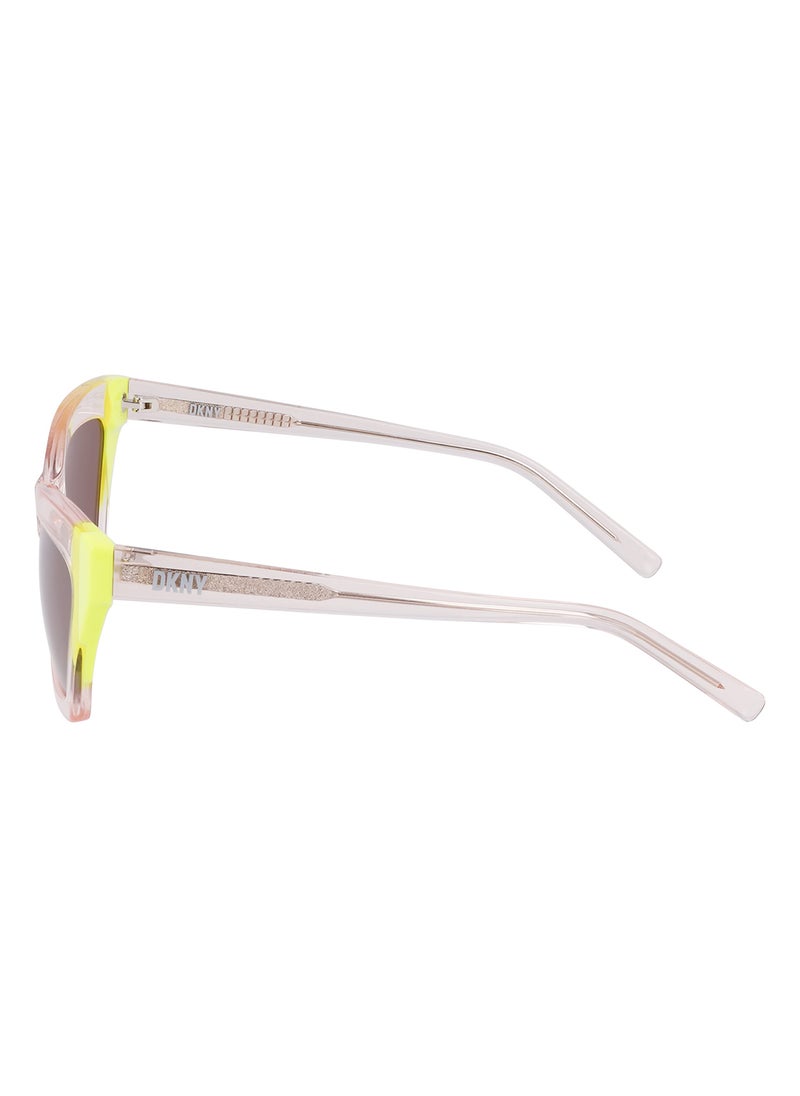 DKNY Women's Cat Eye Sunglasses - DK547S-820-5516 - Lens Size: 55 Mm  - Image 4