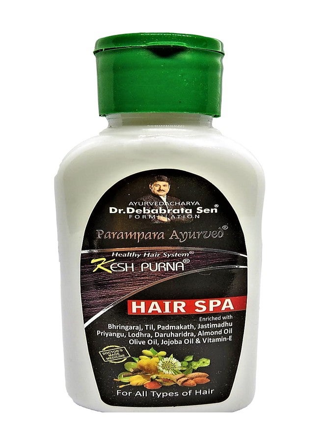 Parampara Ayurved Combo Pack | Anti-Dandruff Shampoo | Kesh Purna Hair Spa & Milk Face & Body Wash | Hair & Skin Care for Nourishment Damage Repair & Deep Conditioning | 100ml Each | Pack of 3 | 300ml - Image 3