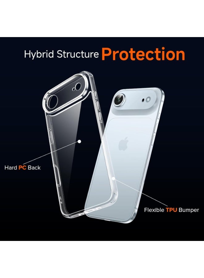 ACLIX iPhone 17 Air Clear Case Compatible with Magsafe Cover With 2-Pack Privacy 9D Privacy Tempered Glass For iPhone 17 Air Non-Yellowing Shockproof Protective Phone Cover for iPhone 17 Air 6.5-inch - Image 4