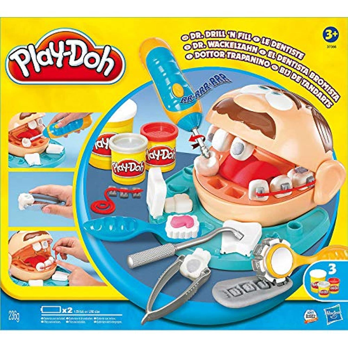بلاي دوه Playdoh Pd Dr Drill N Fill