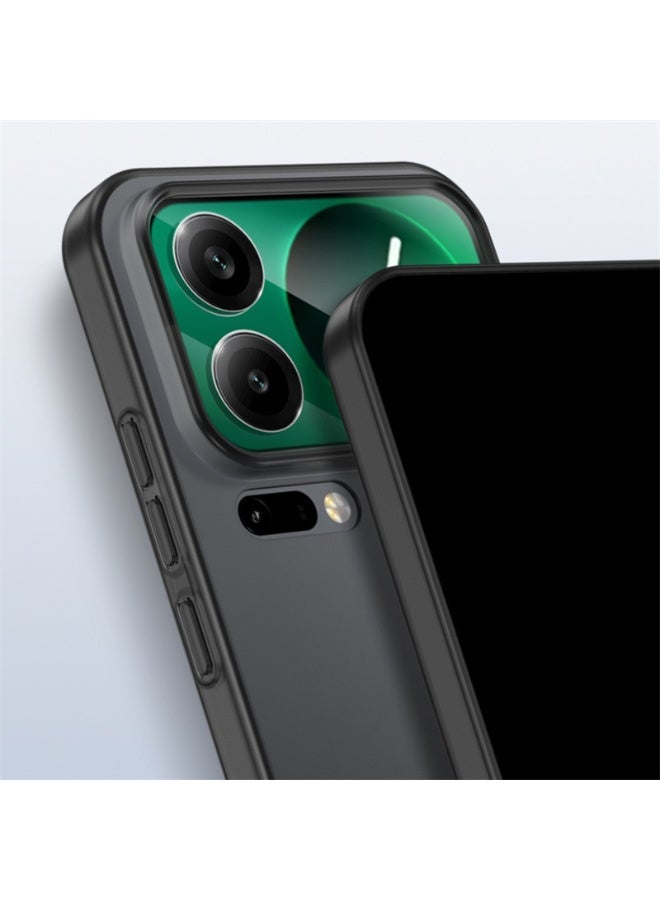 عام غطاء مناسب لشاومي 17 برو، غلاف TPU شفاف، رفيع وخفيف الوزن، مضاد للاصفرار، مقاوم للخدوش ومتين، غلاف هاتف محمول. - Image 5