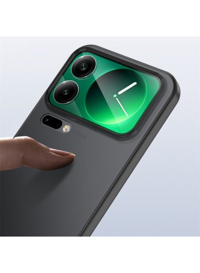 عام غطاء مناسب لشاومي 17 برو، غلاف TPU شفاف، رفيع وخفيف الوزن، مضاد للاصفرار، مقاوم للخدوش ومتين، غلاف هاتف محمول. - Image 2