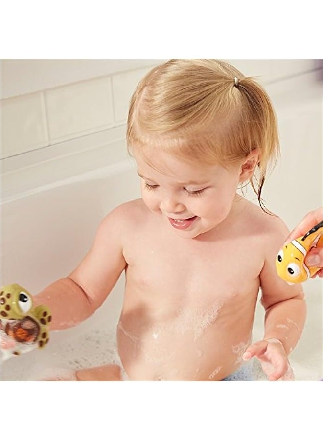 دوركو لعبة حمام ديزني للأطفال - دوري ونيمو وسكويرت - يرش الماء للعب الحسي - مجموعة 3 قطع - Image 5