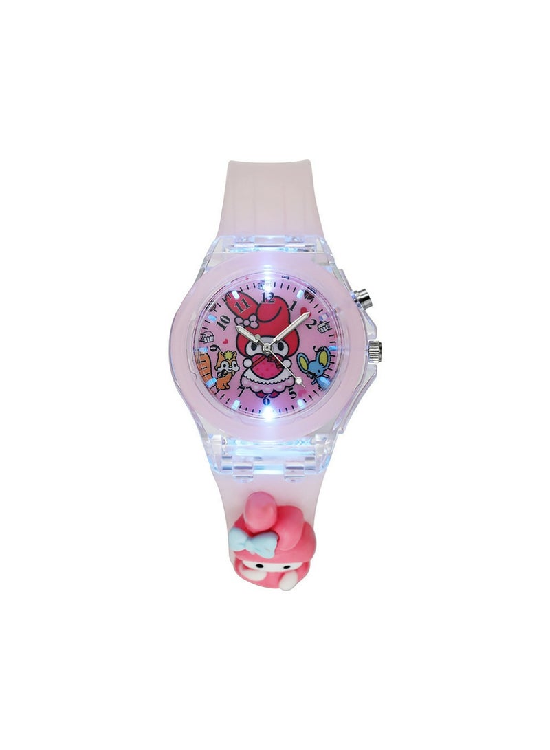 Haoyou 2 Pcs Kids Watches,3D Lovely Cartoon Digital Sport Watch Silicone Wristwatches Best Gift for 3-11 Year Old Girls Boys,Time Teaching Easy to Read Time Clearly at Night - Image 3