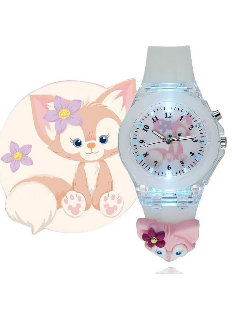 Haoyou 2 Pcs Kids Watches,3D Lovely Cartoon Digital Sport Watch Silicone Wristwatches Best Gift for 3-11 Year Old Girls Boys,Time Teaching Easy to Read Time Clearly at Night - Image 4