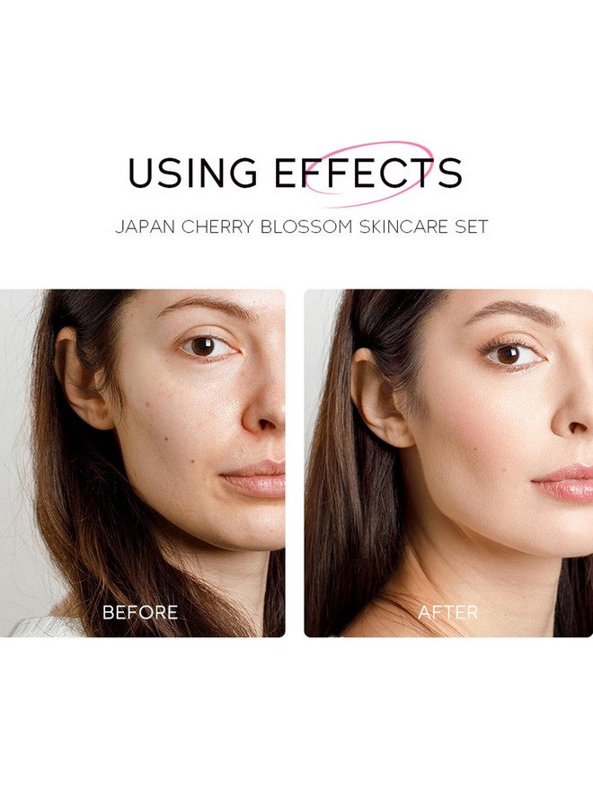 Rosarden Sakura Face Care Set For Women 17Pcs Moisturizing Skin Care Set Include Sakura Cream Cleanser Serum Toner Eye Cream Lip Mask Mud Mask Sleeping Mask Skin Care Routine For Daily Beauty Care - Image 3