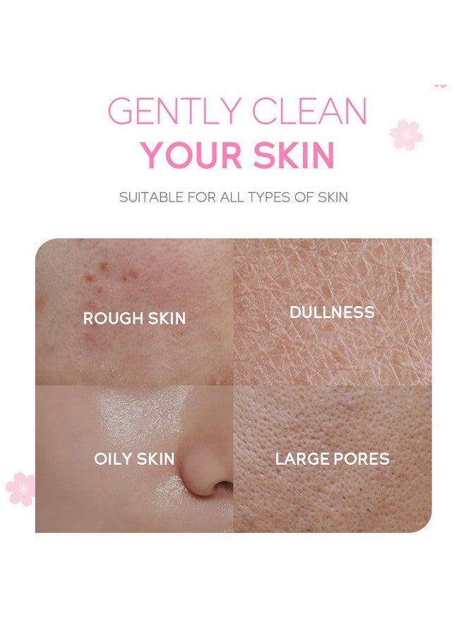 Rosarden Sakura Face Care Set For Women 17Pcs Moisturizing Skin Care Set Include Sakura Cream Cleanser Serum Toner Eye Cream Lip Mask Mud Mask Sleeping Mask Skin Care Routine For Daily Beauty Care - Image 2