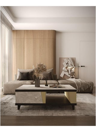 Wooden / Beige