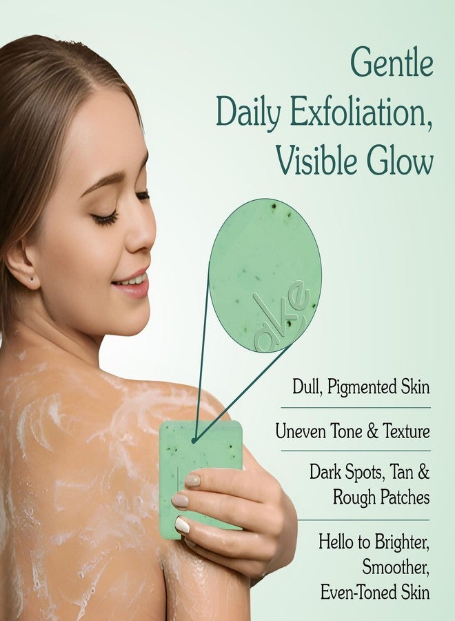 BAKE 8% Glycolic Acid Scrub Treatment Soap (200 Gms Pack of 2) with 3% Niacinamide | For Pigmentation, Exfoliation, Tan Removal, Brightens Underarms | For Women & Men | 100g x 2 (Pack of 2) - Image 4