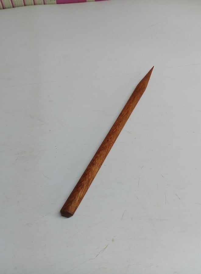 Wood Pappadam Stick | Paniyaram Stick - Image 4