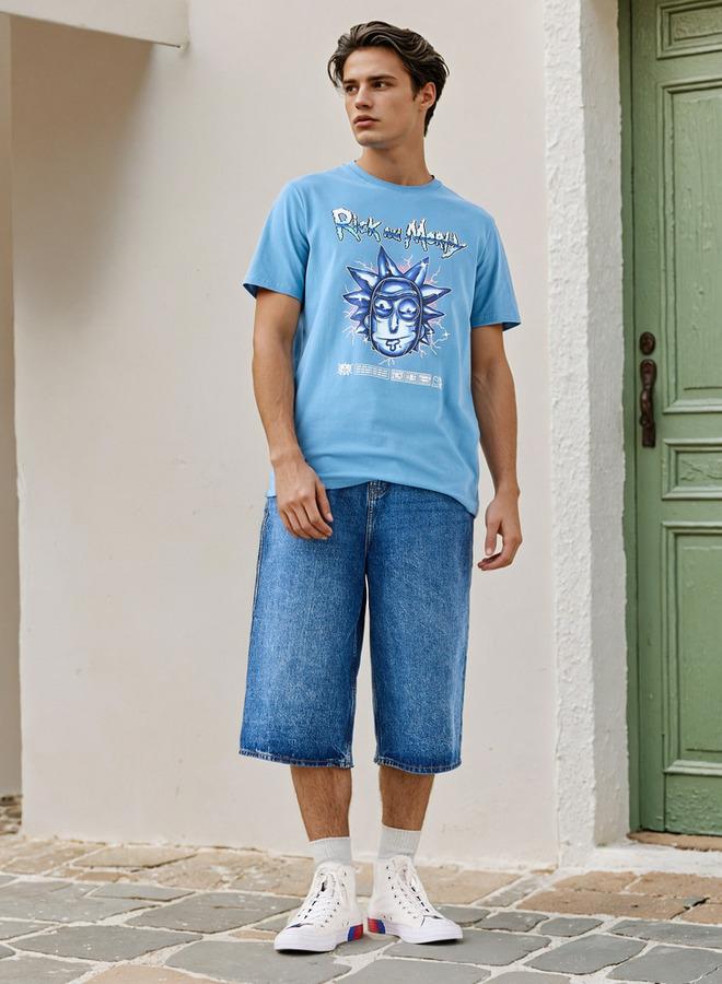 SP Characters Rick and Morty Print Regular Fit T-shirt - Image 2